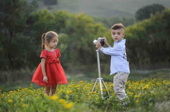 fare foto ai bambini