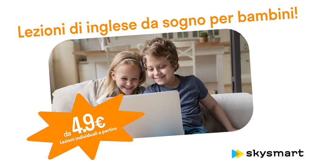 corsi inglese bambini skyeng